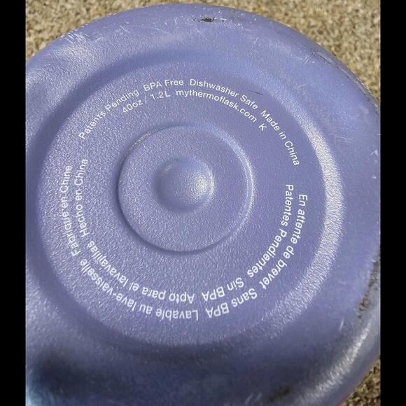 ThermoFlask DoubleWall Stainless Steel Water Bottle 40oz / 1.2L ROUGH - Picture 9 of 9